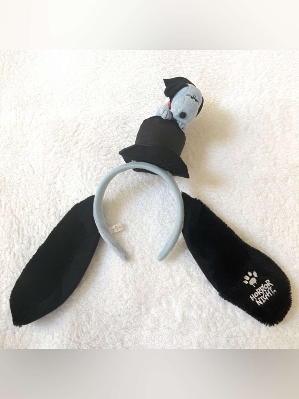 USJ Headband Peanuts Snoopy Halloween Universal Studios Japan Ears Plush